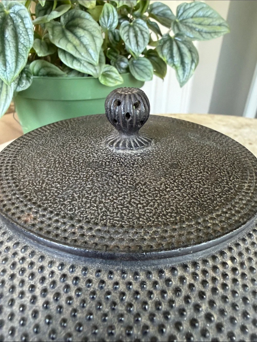 Cast Iron Teapot Kettle - Black